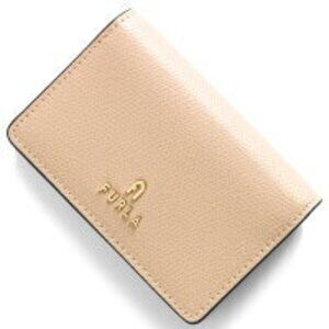FURLA Camellia Wallet Business Holder Ballerina Pink Beige